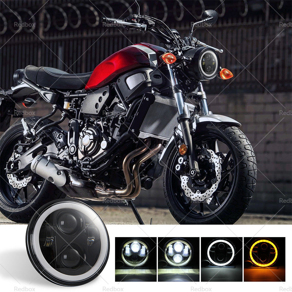 Suitable For Harley Davidson Street XG500 Softails Dyna LED Motorcycle Headlight-3