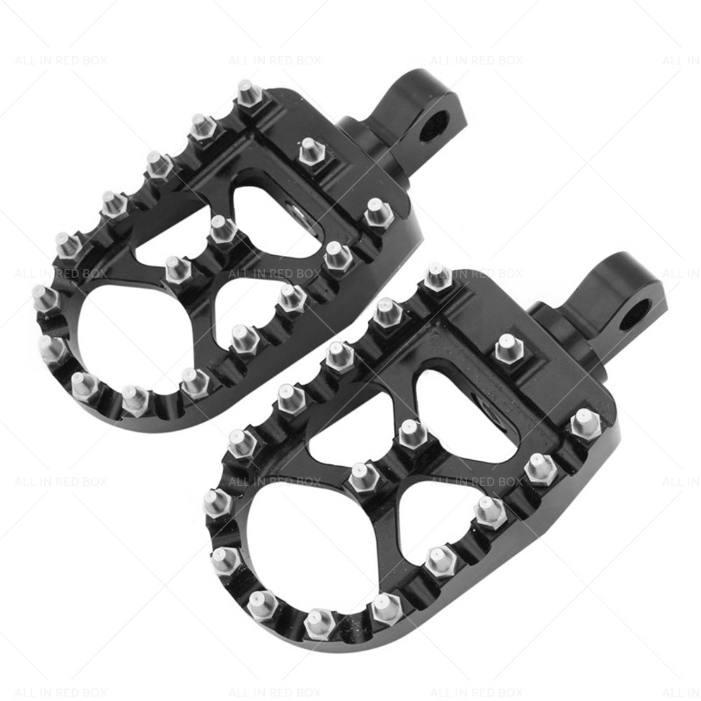 Wide Foot Pegs 360 Degree Roating Suitable For harley Dyna Sportster Fatboy-2