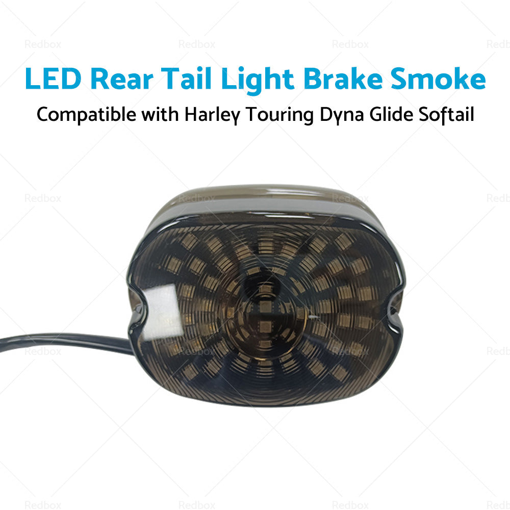 LED Rear Tail Light Brake Smoke Suitable For Harley Touring Dyna Glide Softail-2