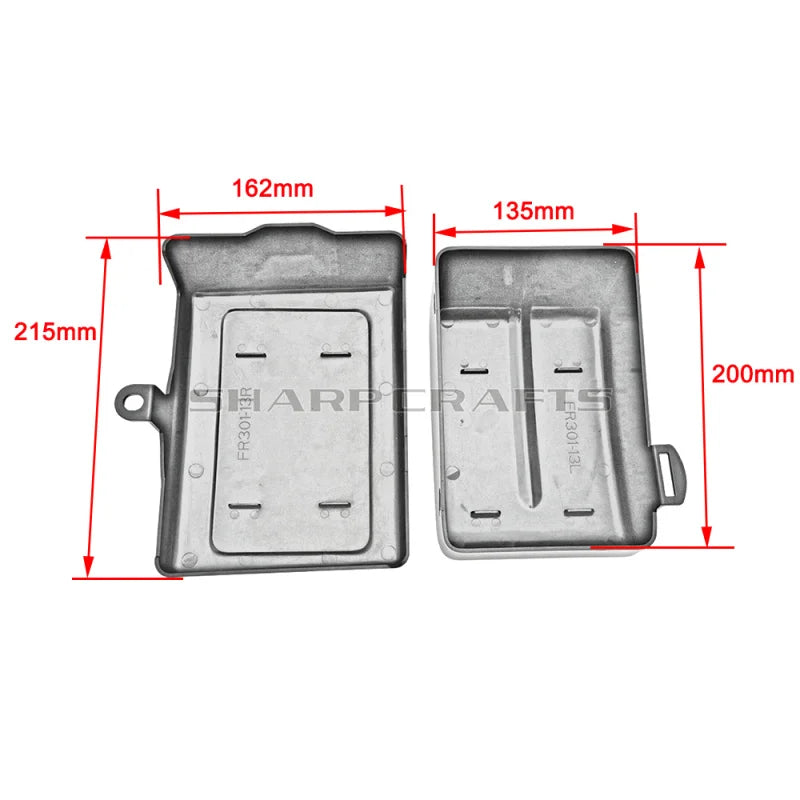 2 pcs Motorcycle Fairing Battery Side Cover For Harley Dyna Fat Bob Switchback FLD Super Wide Glide FXD FXDWG Street Bob FXDB
