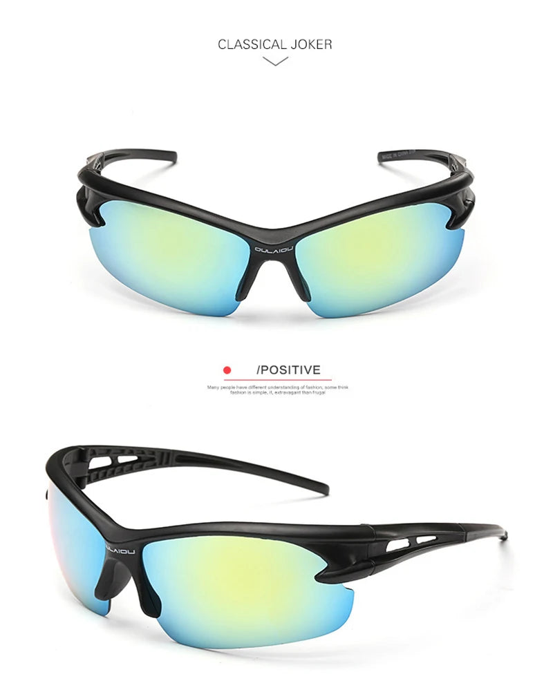 Motorcycle Glasses Men Night Vision Moto Glasses UV Protection Cycling Riding Eyewear Motocross Goggles Outdoor Sunglasses