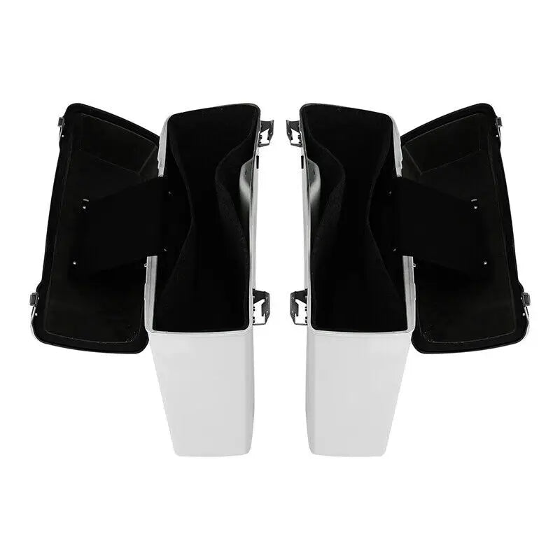 Motorcycle Hard Saddlebag Saddle Bags For Harley Touring Road King Road Glide FLHR FLTR 1994-2013