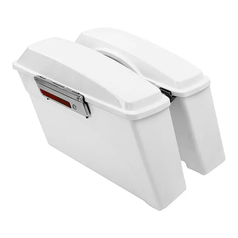 Motorcycle Hard Saddlebag Saddle Bags For Harley Touring Road King Road Glide FLHR FLTR 1994-2013