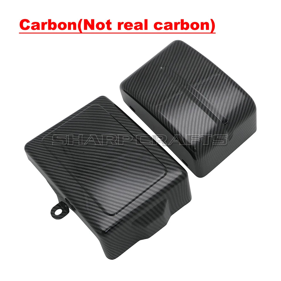 2 pcs Motorcycle Fairing Battery Side Cover For Harley Dyna Fat Bob Switchback FLD Super Wide Glide FXD FXDWG Street Bob FXDB