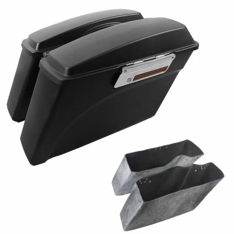 Motorcycle Hard Saddlebag Saddle Bags For Harley Touring Road King Road Glide FLHR FLTR 1994-2013