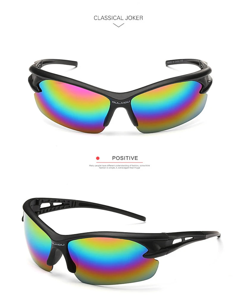 Motorcycle Glasses Men Night Vision Moto Glasses UV Protection Cycling Riding Eyewear Motocross Goggles Outdoor Sunglasses