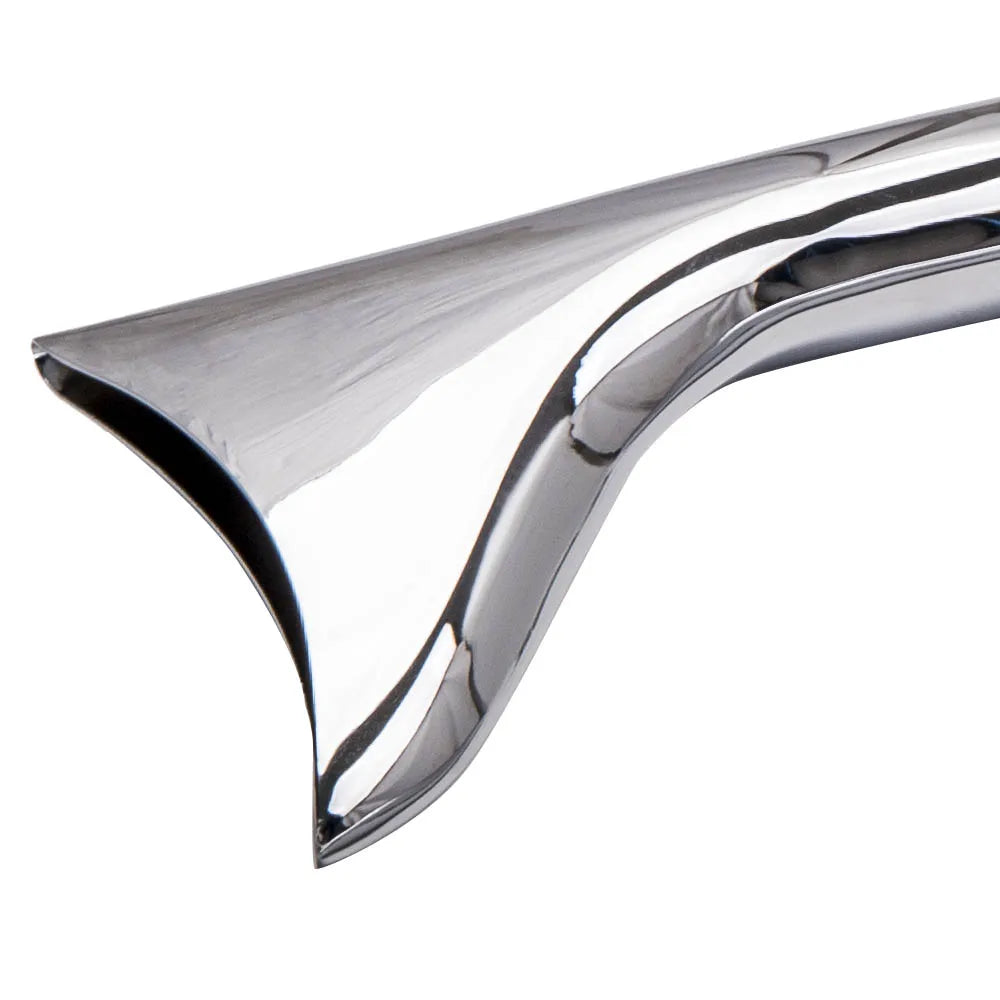 Steel 36" Fishtail Exhaust Muffler Pipe Slip On for Harley Touring 1995-2006 1 Pair for Harley Touring Motorcycle