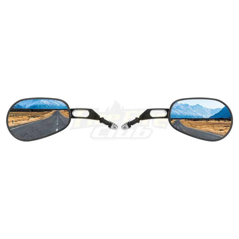 Motorcycle Rearview Rear View Mirrors Glass Back Side Mirror Right Left For Harley 883 1200 48
