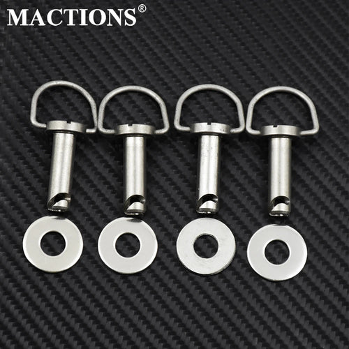 Motorcycle Fastener Hard Saddlebag Mounting Pin Stud Bolt For Harley