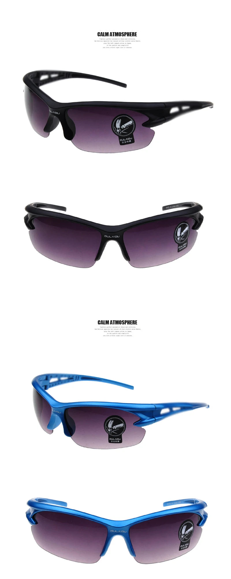Motorcycle Glasses Men Night Vision Moto Glasses UV Protection Cycling Riding Eyewear Motocross Goggles Outdoor Sunglasses