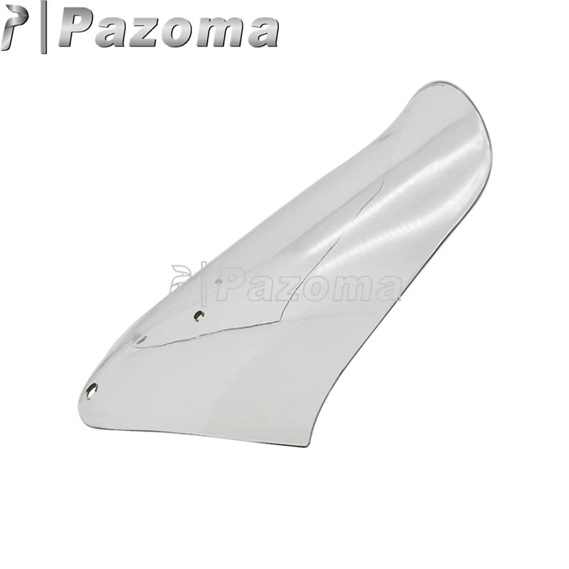 Custom Fairing Windshield For Harley Dyna Street Bob Low Rider 15" Sport Fairing Light Mask Wind Screen 15inch Windscreen Smoke