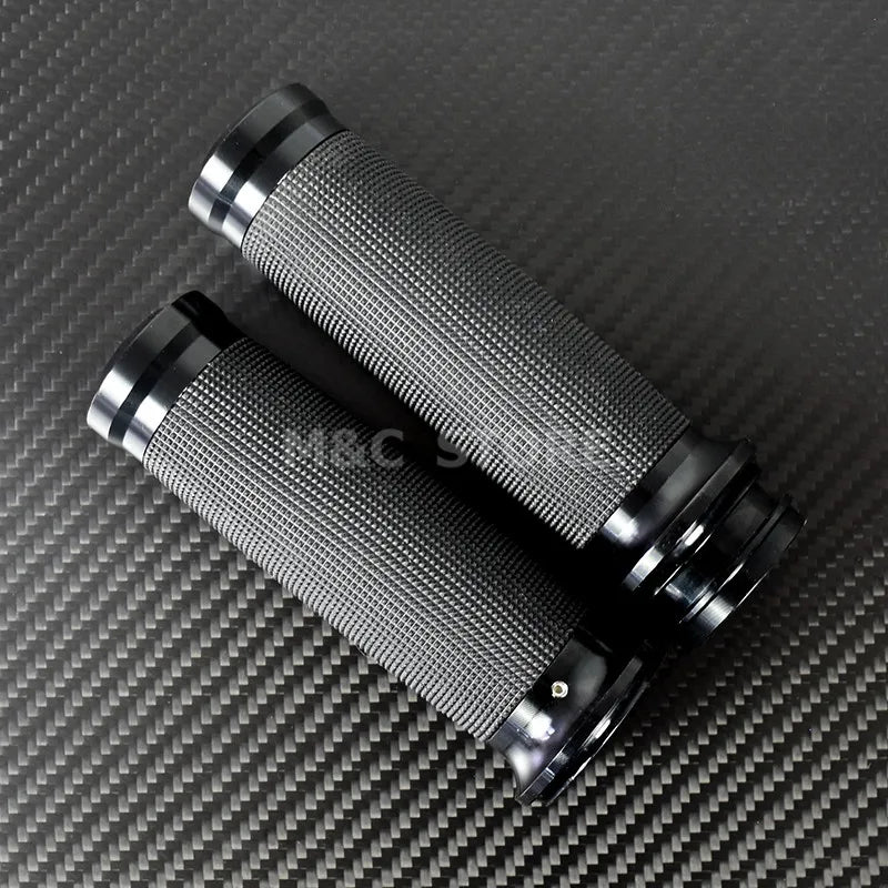 Motorcycle Electronic Grips 1"25mm Black Hand Grips For Harley Touring
