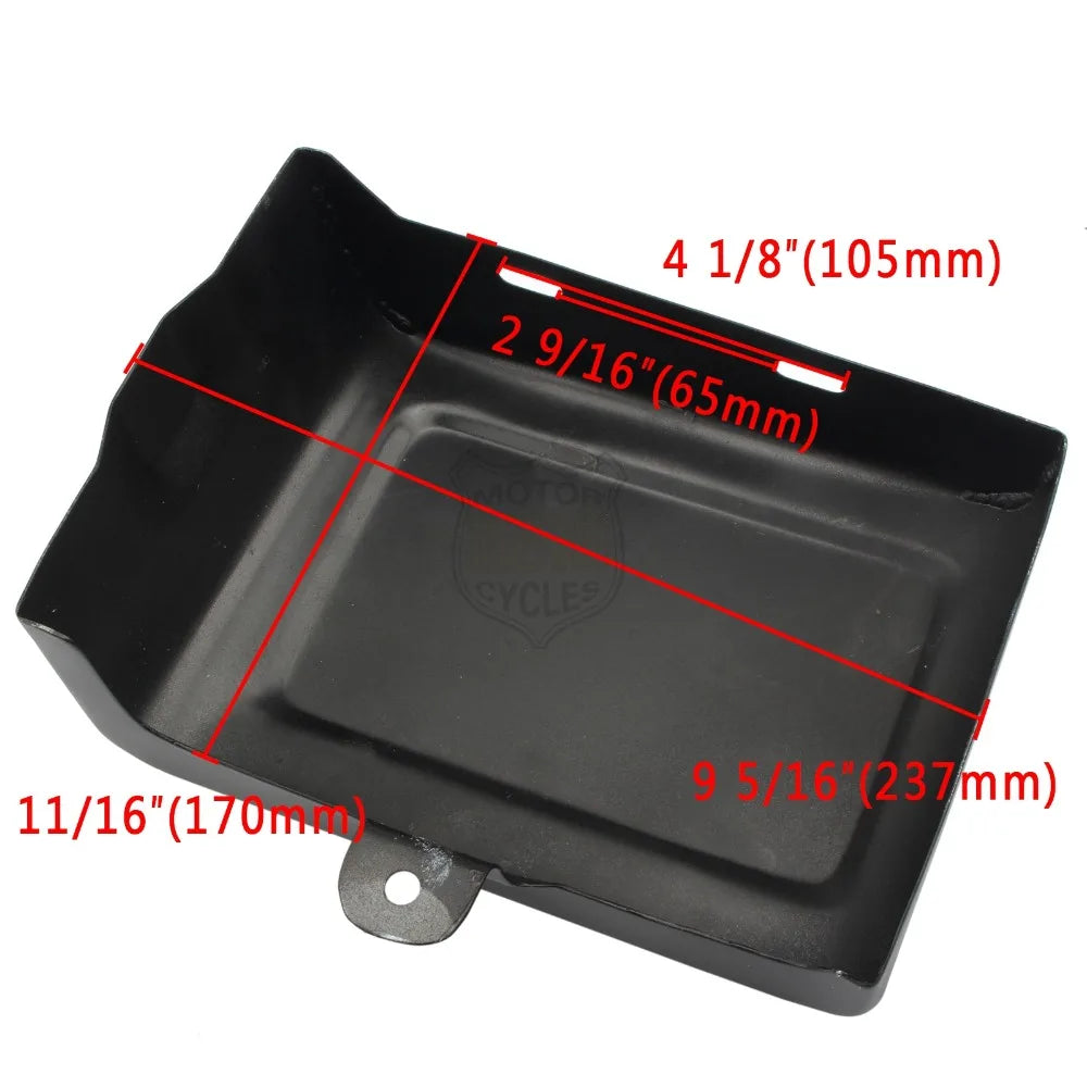 Left/Right Motorcycle Battery Cover Side Fairing Electrical Panel Cover for Harley Dyna Fat Bob FXDF Street Bob FXDB FXDC FLD