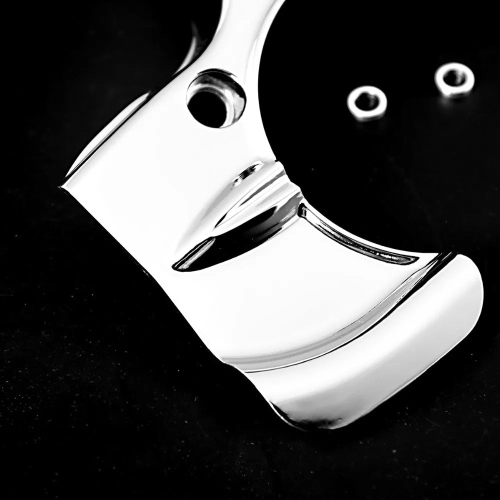 Chrome Transmission Shroud Cover For Harley Street Glide FLHX FLHXS CVO Road King 2009-2016 Models