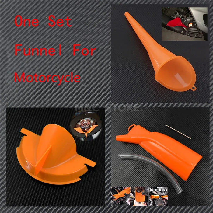 Motorcycle Oil Filter Funnel Primary Derby Fill Cover For Harley Touring Road King Sportster XL 883 1200 Iron XR Dyna Softail