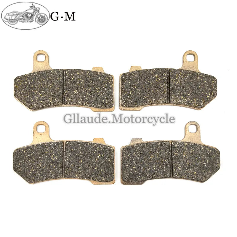 Brake Pads For Harley Davidson FLHX Street Glide FLHRC Road King FLHTCU Ultra Classic Electra Glide 08-24 Road Glide V-Rod