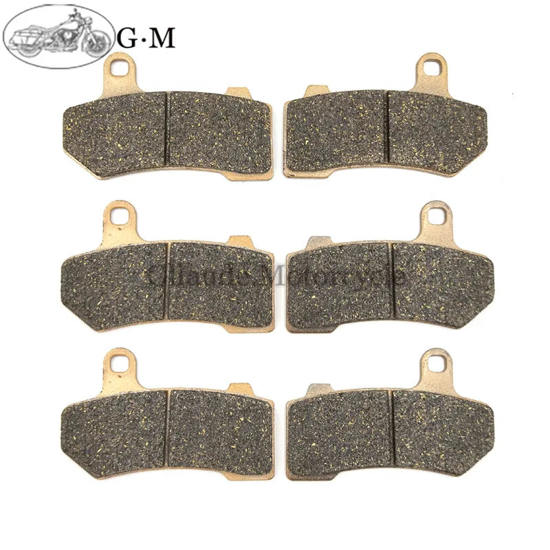 Brake Pads For Harley Davidson FLHX Street Glide FLHRC Road King FLHTCU Ultra Classic Electra Glide 08-24 Road Glide V-Rod