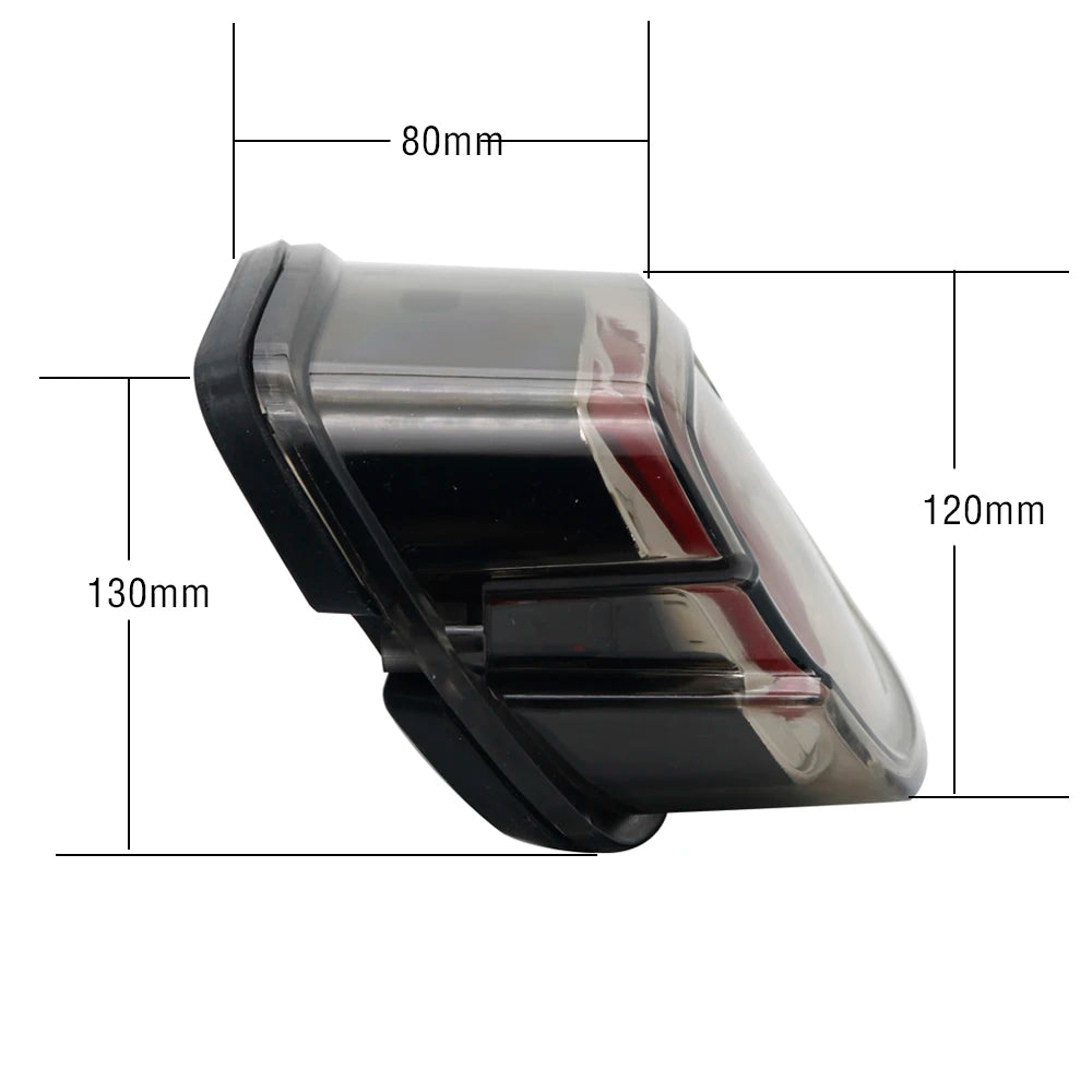 Tail Rear Light LED Lamp Taillight With DRL Brake Stop Light For Harley Sportster Softail Dyna Lay Down Super Glide