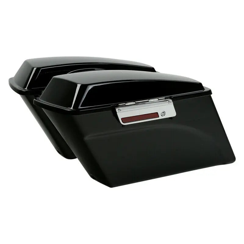Motorcycle Hard Saddlebag Saddle Bags For Harley Touring Road King Road Glide FLHR FLTR 1994-2013