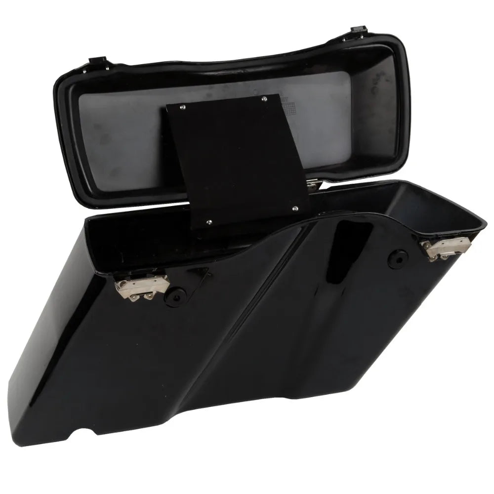 Motorcycle Hard Saddlebag Saddle Bags For Harley Touring Road King Road Glide FLHR FLTR 1994-2013