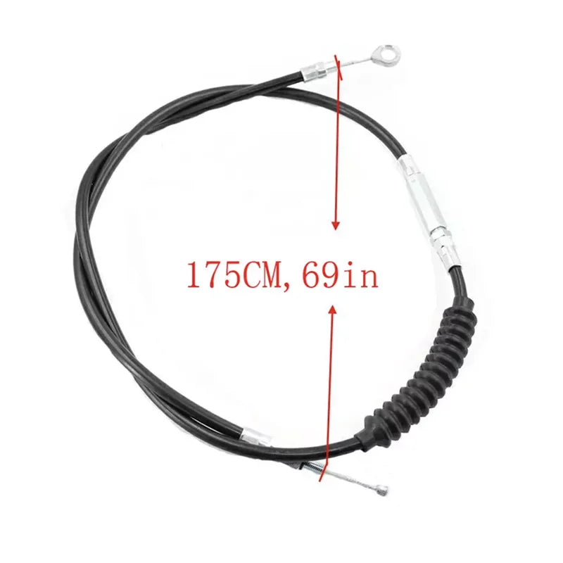 65"69"72"76" Motorcycle Clutch Cable For Harley Touring Electra Glide Street Glide Road Glide Road King Limited 1998-2013