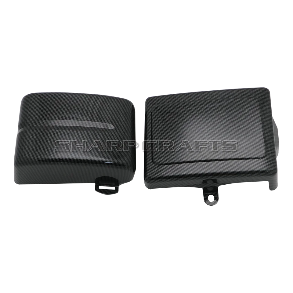 2 pcs Motorcycle Fairing Battery Side Cover For Harley Dyna Fat Bob Switchback FLD Super Wide Glide FXD FXDWG Street Bob FXDB