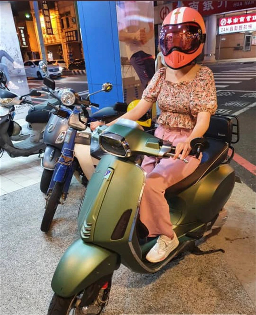 Motorcycle Helmet Glasses Sun Protection Women's Men Moto Glasses Helmet Goggles Anti-Fog Sun Visor Motocross Helmet Eyeglasses
