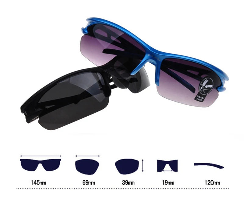 Motorcycle Glasses Men Night Vision Moto Glasses UV Protection Cycling Riding Eyewear Motocross Goggles Outdoor Sunglasses