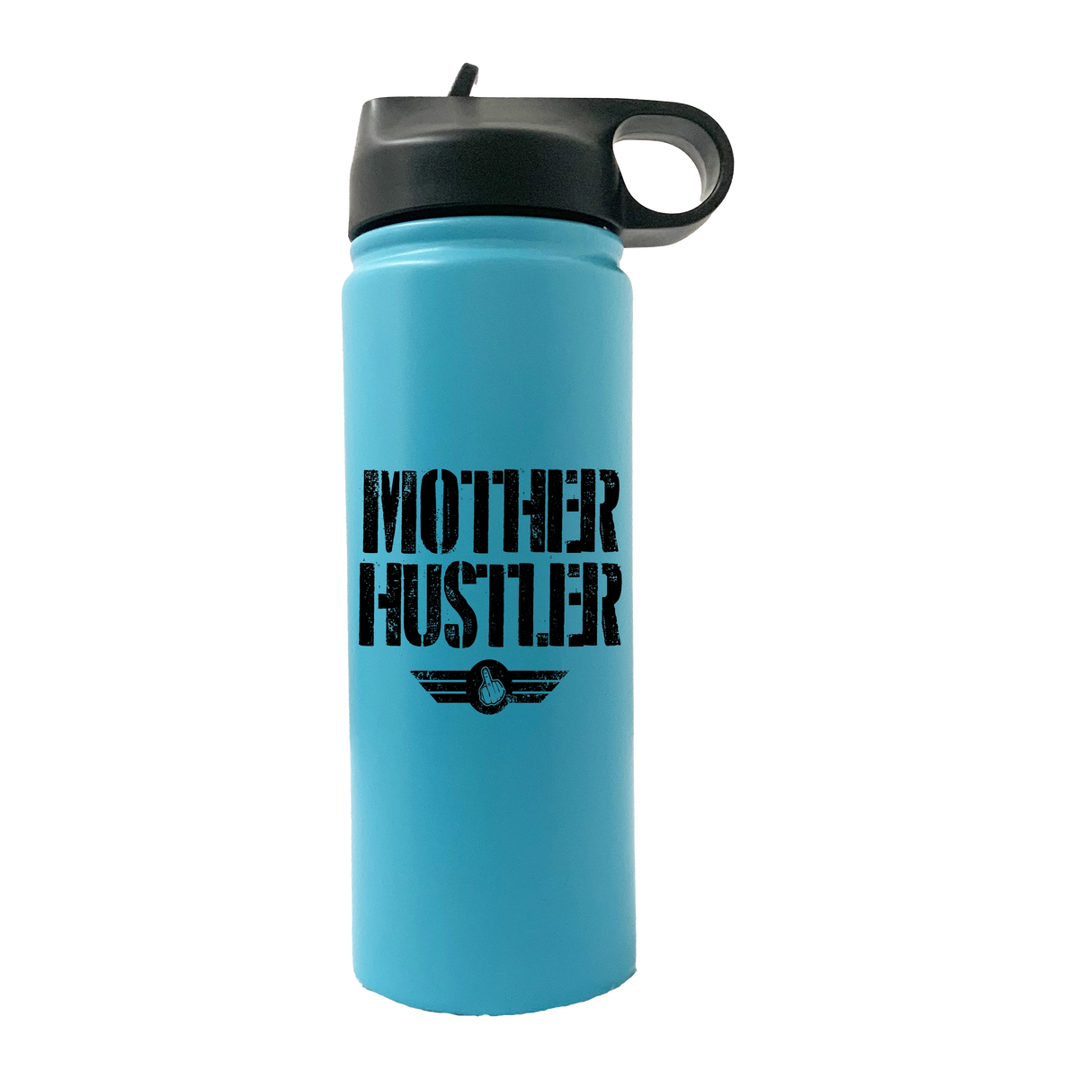 Mother Hustler 20oz Sport Water Bottle