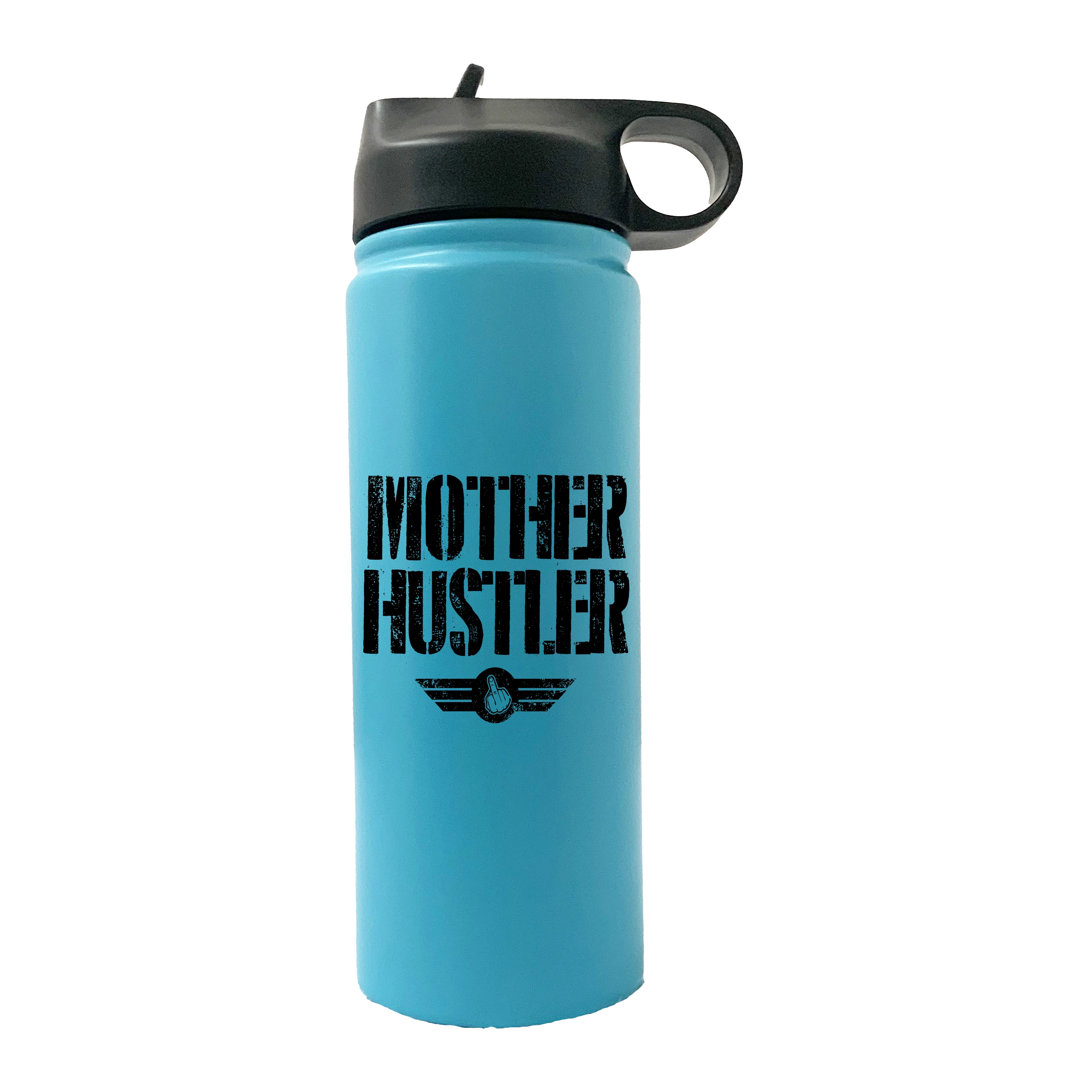 Mother Hustler 20oz Sport Water Bottle