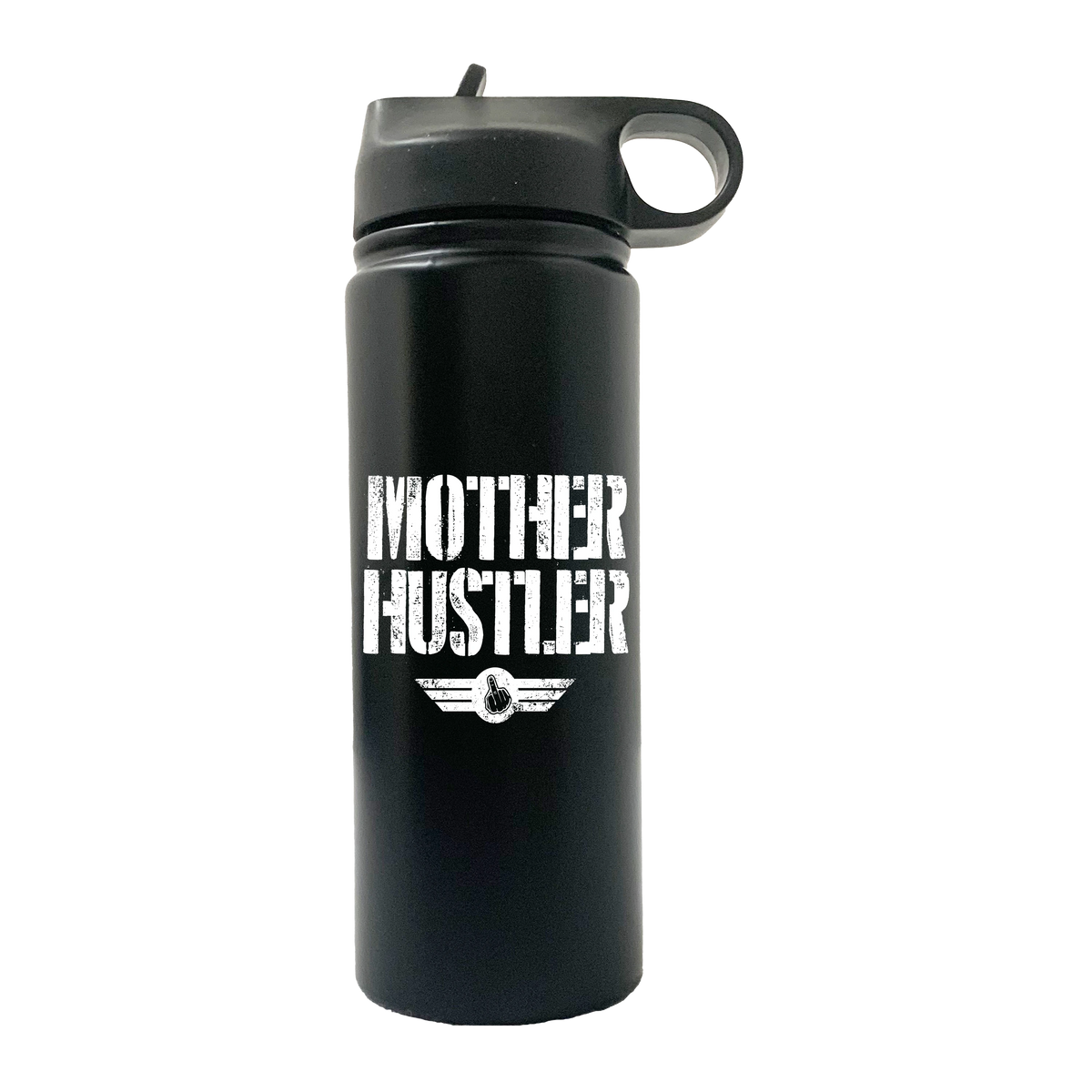 Mother Hustler 20oz Sport Water Bottle