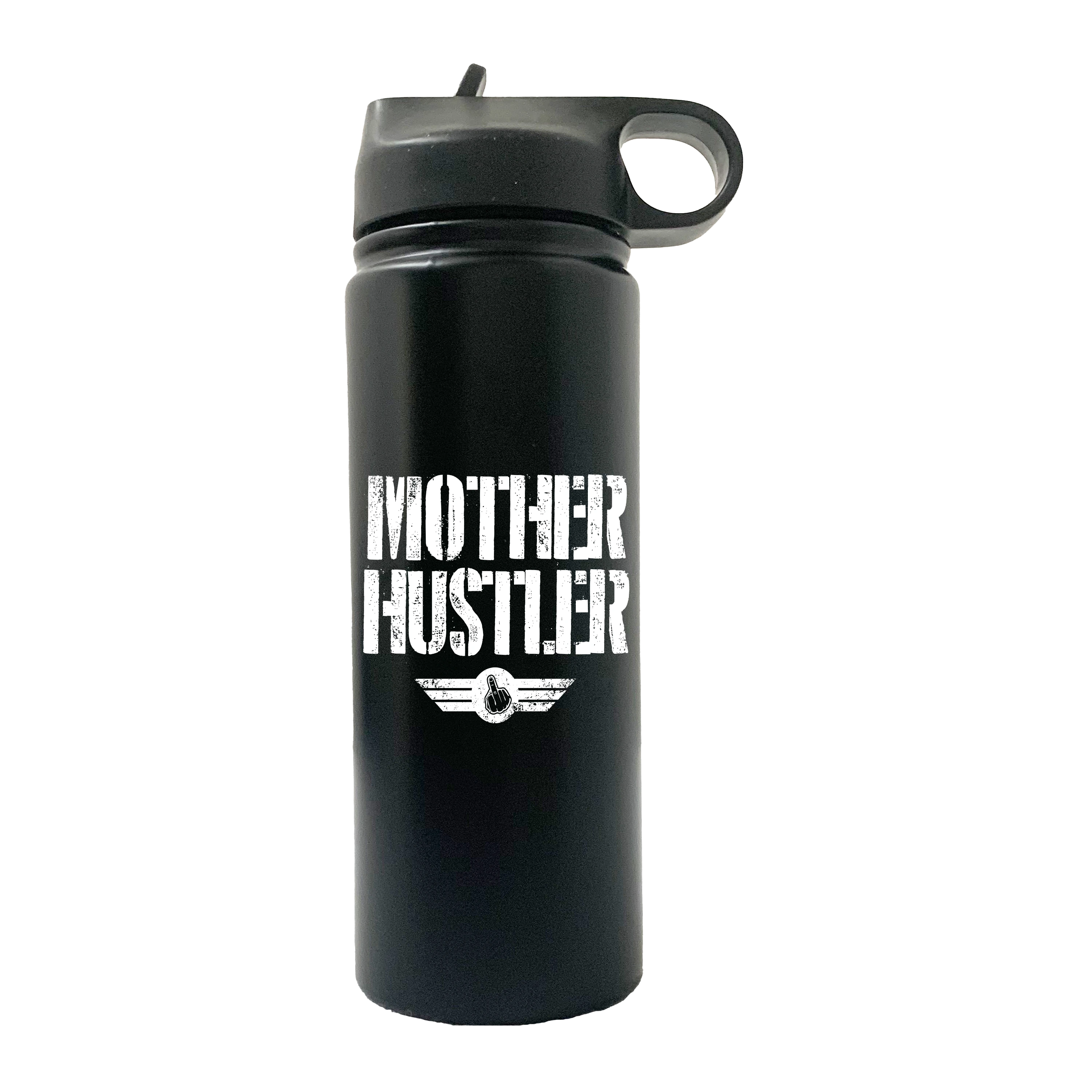 Mother Hustler 20oz Sport Water Bottle