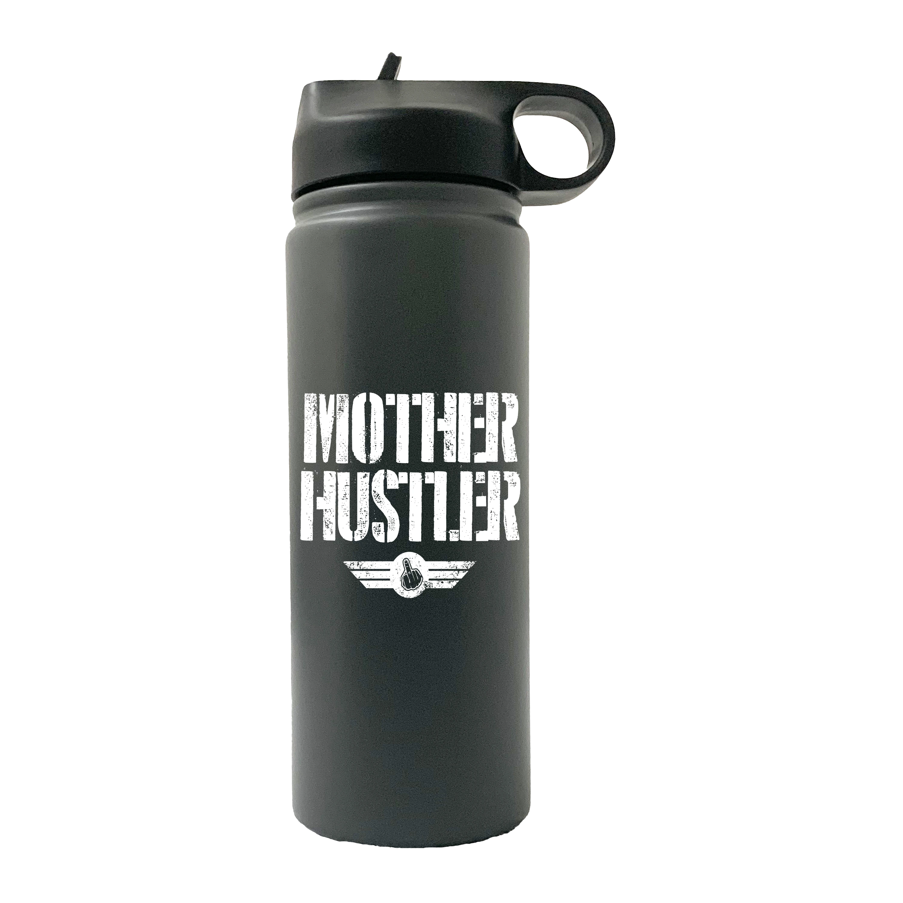 Mother Hustler 20oz Sport Water Bottle