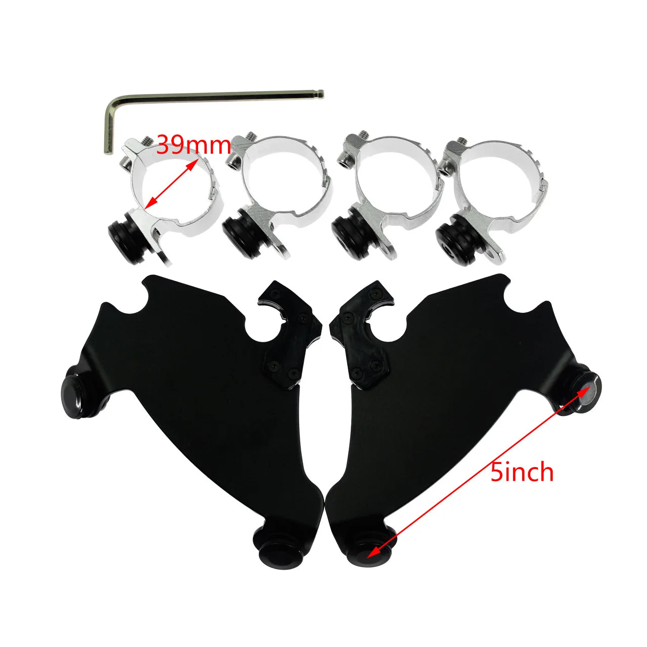 For Harley XL120088348 Dana Deflector Modified Large Header Fairing