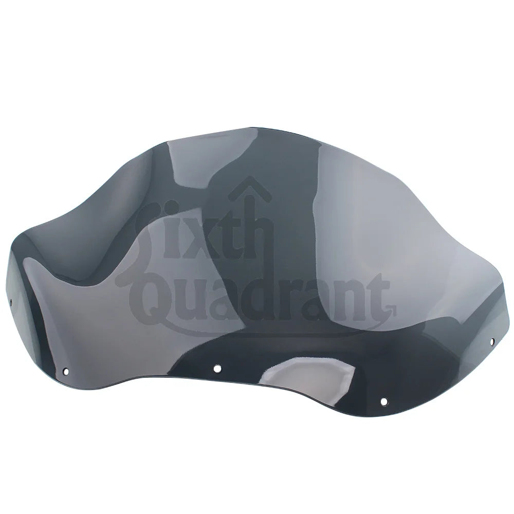 12.5"  Front Fairing Windshield For Harley Road Glide FLTRX FLTR/I CVO/SE 1998-2013 Motorcycle Wind Deflector Cowling Windscreen
