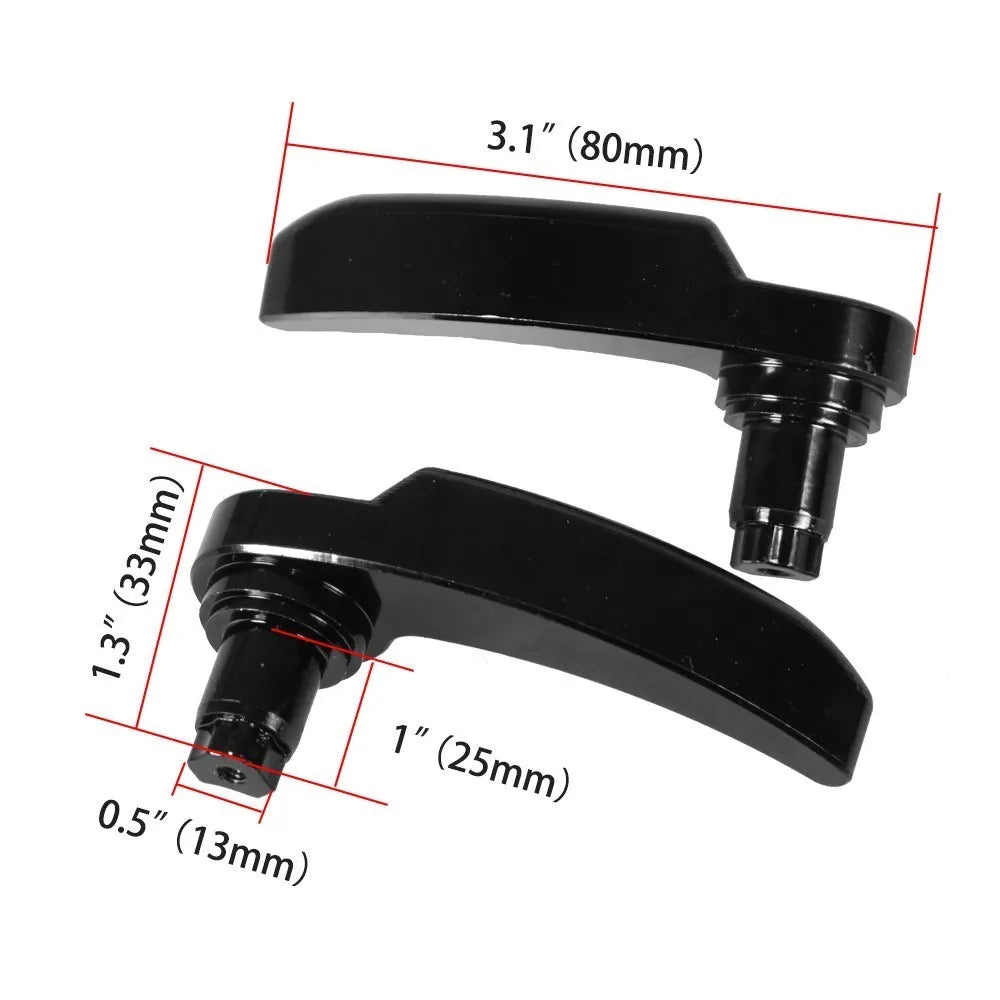 Motorcycle Saddle Bag Lifter Saddlebag Latch Kit For Harley Davidson Touring Street Glide Electra Glide Road King 2014-2024