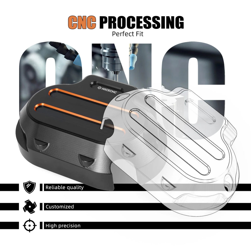 For Harley Road Glide Street Glide Special 17-20 Transmission Side Cover For Harley Road King FLHR FLHRXS Electra Glide Standard