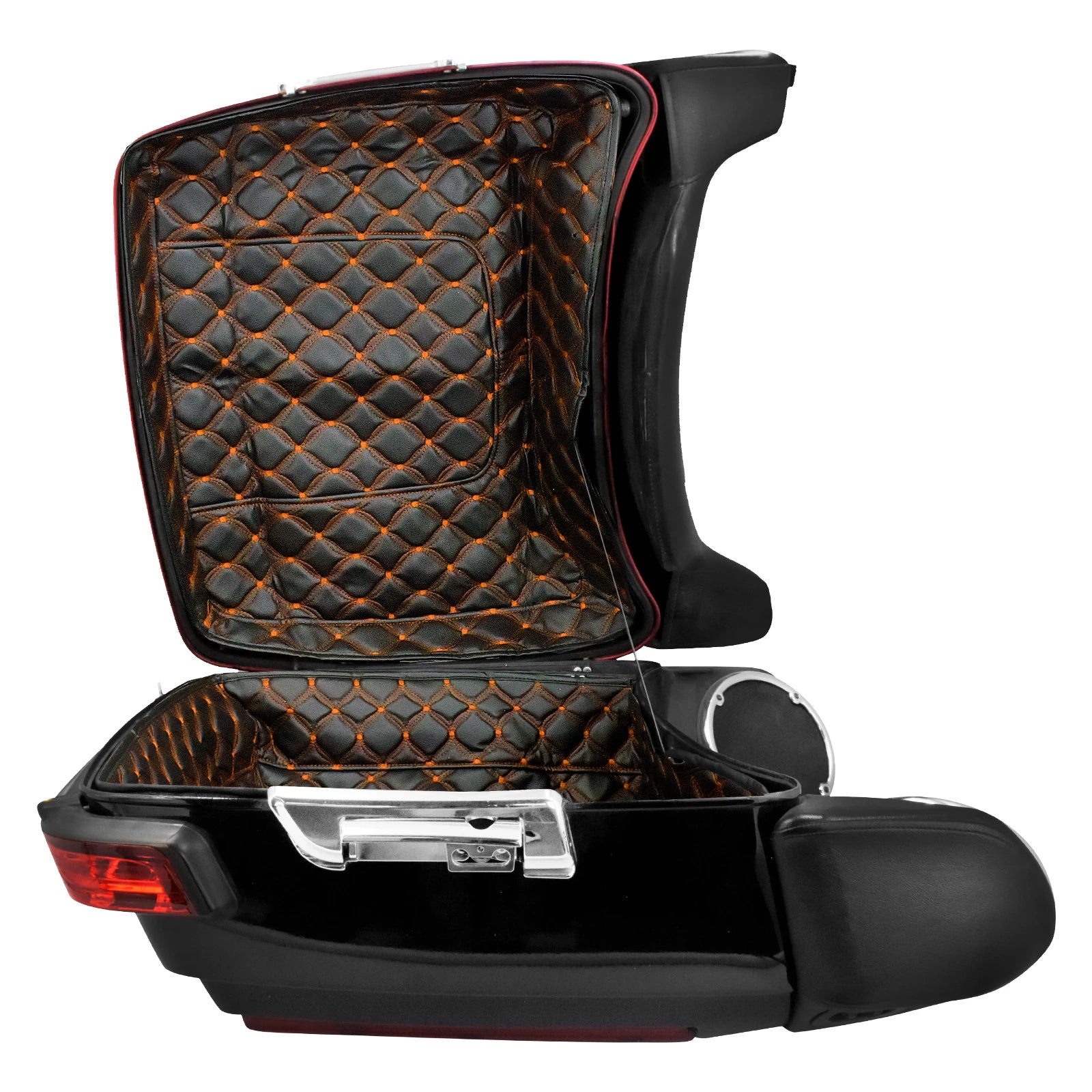 Motorcycle Tour Pak Trunk Carpet Inner Bag Liner Luggage Leather Bags Pad For Harley Touring Road Electra Glide FLHR FLHT 14-23