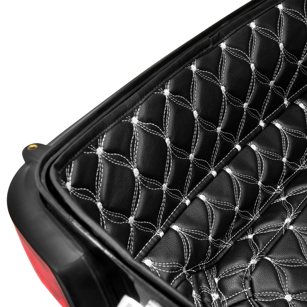 Motorcycle Tour Pak Trunk Carpet Inner Bag Liner Luggage Leather Bags Pad For Harley Touring Road Electra Glide FLHR FLHT 14-23