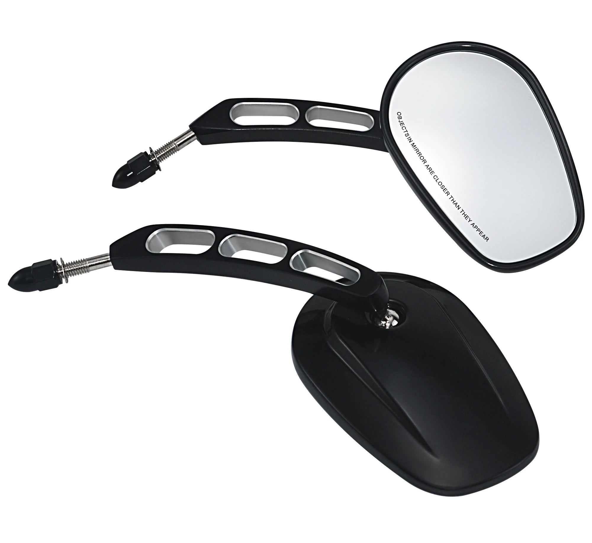 8MM Motorcycles Mirrors Rear View Side Mirror For Harley Honda Davidson Touring 360° Road King Street Glide Sportster 1984-2024