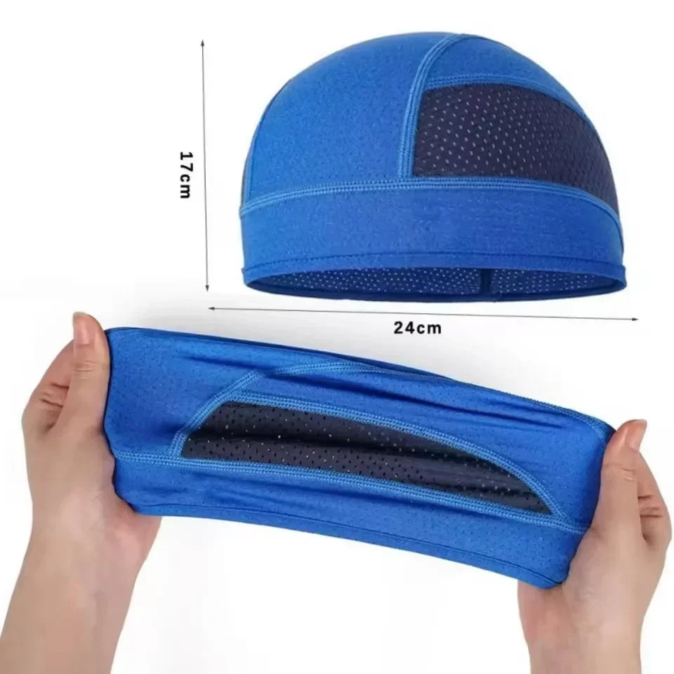 Motorcycle Summer Breathable Helmet Hood All-purpose High-quality Protable Wicking Quick Dry Thin Hoodie Motorbike Accessories
