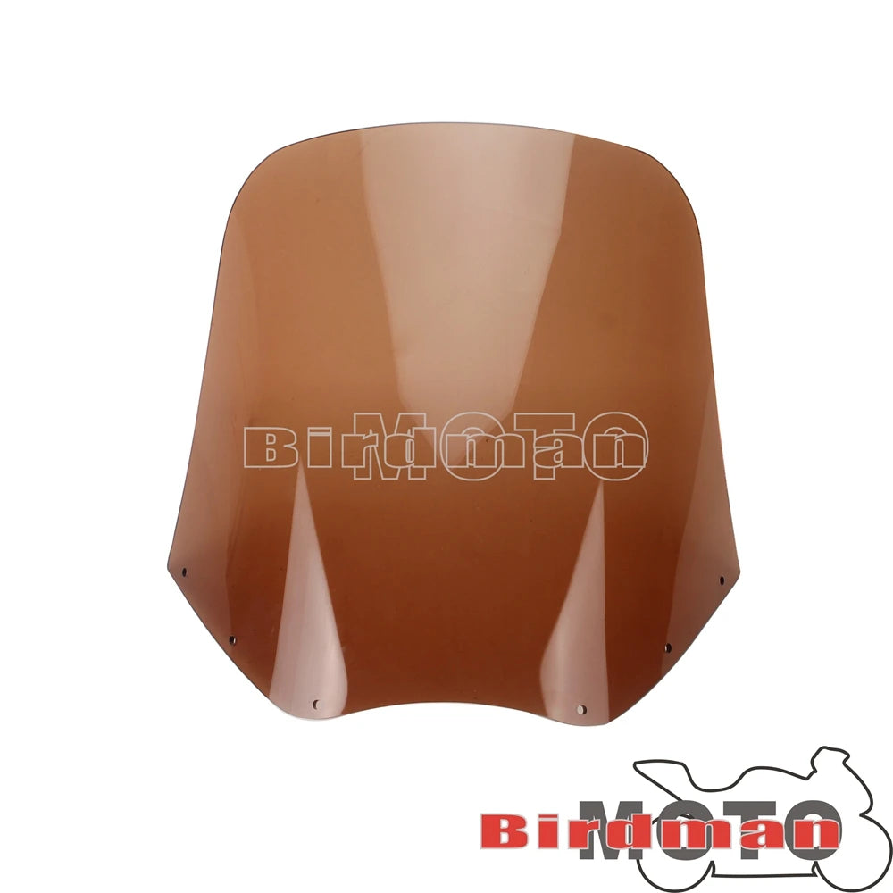 11" /15" Motorcycle Front Headlight Fairing Windshield For Harley Dyna Low Rider Street Bob Super Glide Softail Low Rider S