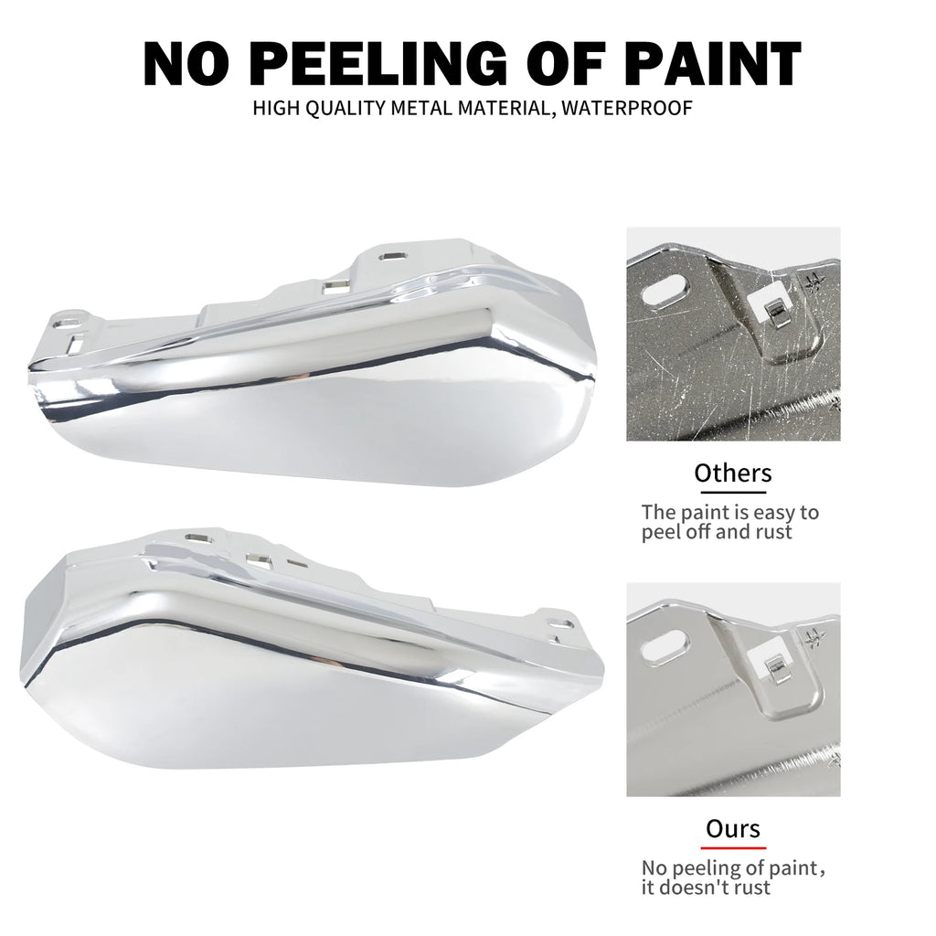 Air Heat Deflector Motorcycle Heat Shield Trim Deflector For Harley Touring Street Road Glide FLHX FLTRX Ultra FLTRXSE 2024-UP
