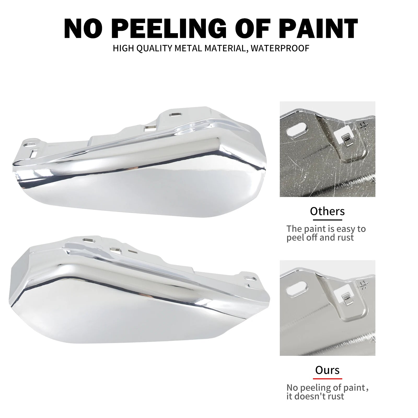 Air Heat Deflector Motorcycle Heat Shield Trim Deflector For Harley Touring Street Road Glide FLHX FLTRX Ultra FLTRXSE 2024-UP