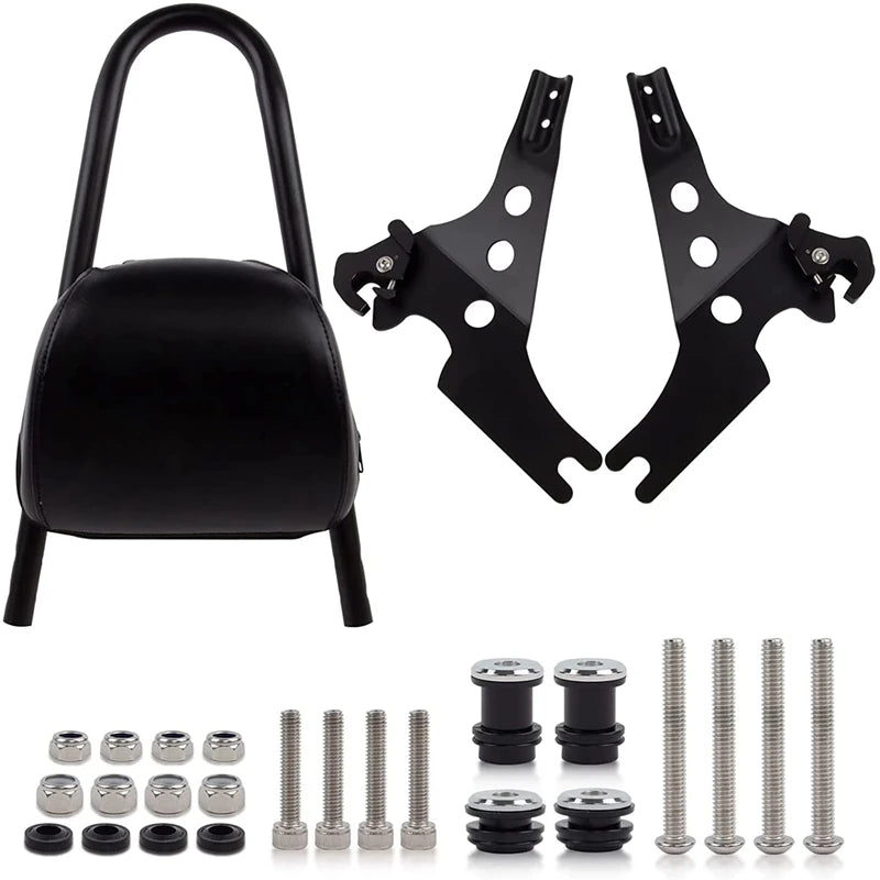 Motorcycle Detachable Rear Passenger Backrest Sissy Bar Seat For Harley Sportster XL883C 883R 2004-2022 XL1200C 1200S 1996-2000