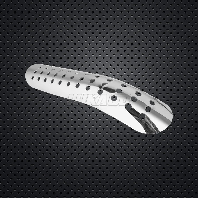 Universal Motorcycle Exhaust Pipe Heat Shield Cover Muffler Protector Guard Moto Accessories Fit For Harley Honda Yamaha Custom