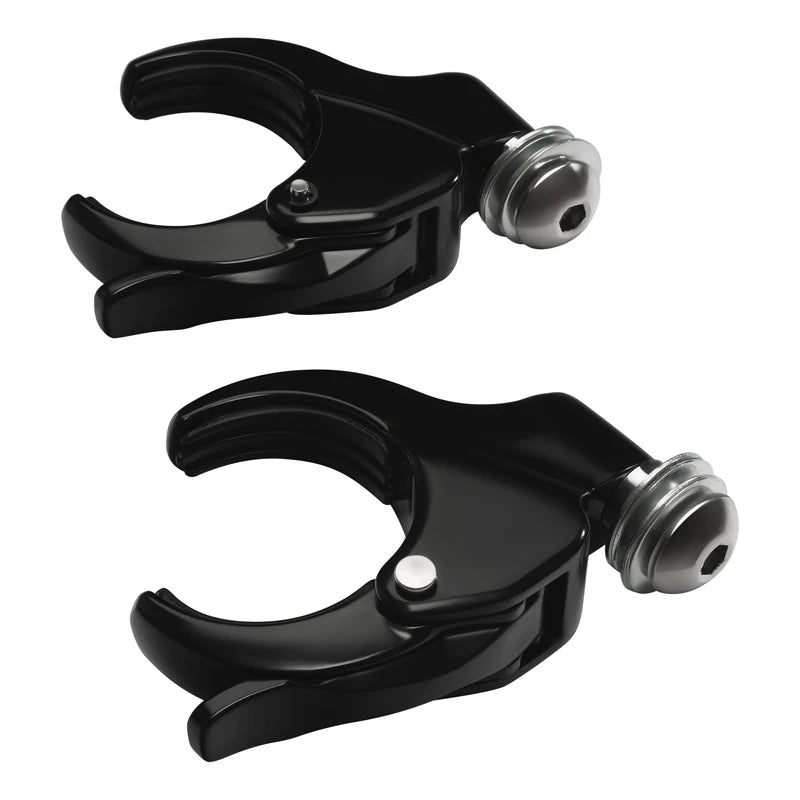 49mm Detachable Windshield Clamp For Harley Dyna Fat Bob Low Rider FXD Wide Glide XL1200X VRSCA VRSCB VRSCX FXBB FXBRS FXLR