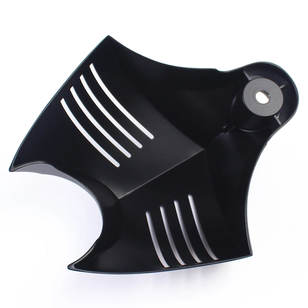 Mptprcycle Black Twin Horn Cover Cowbell For Harley Big Twins V-Rods