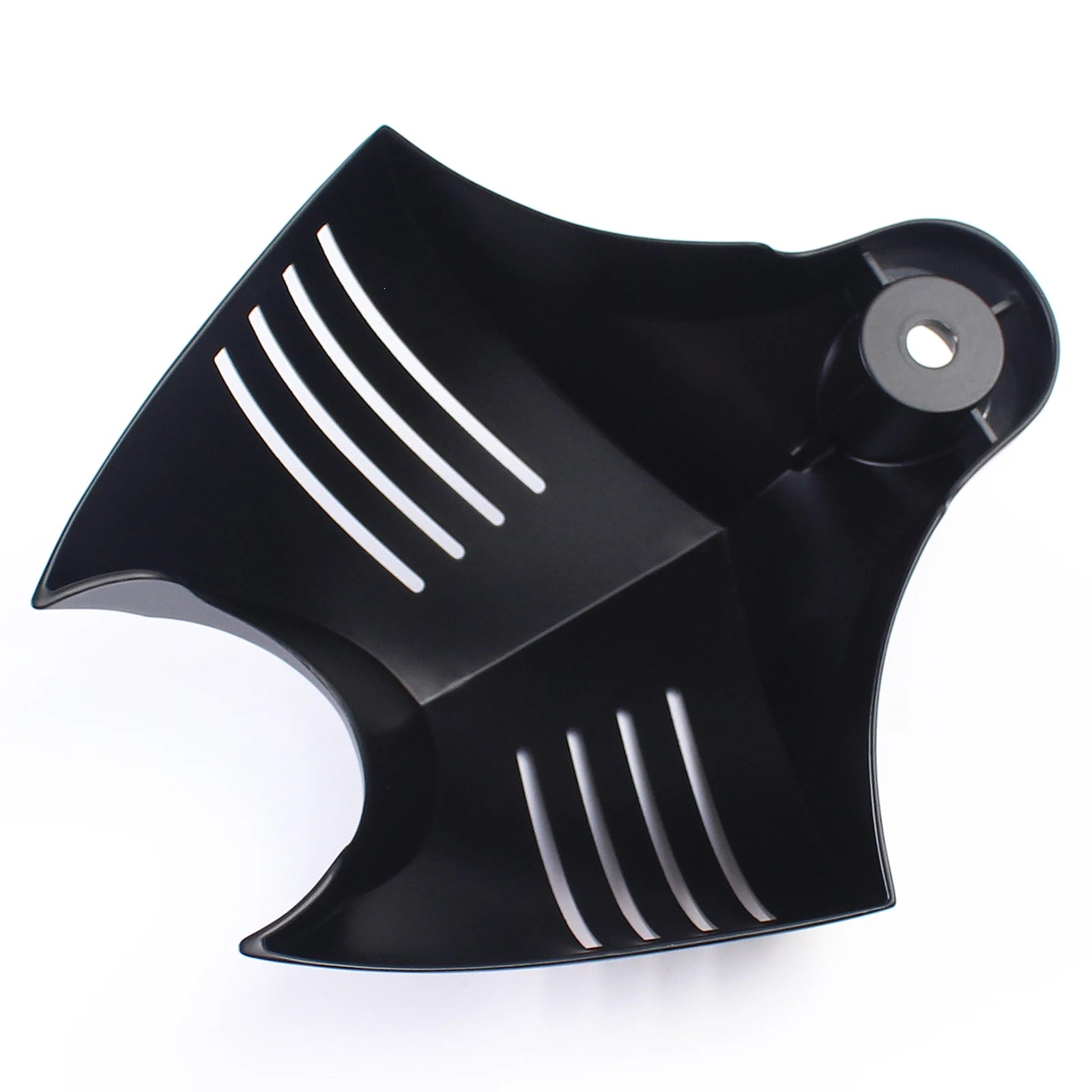 Mptprcycle Black Twin Horn Cover Cowbell For Harley Big Twins V-Rods