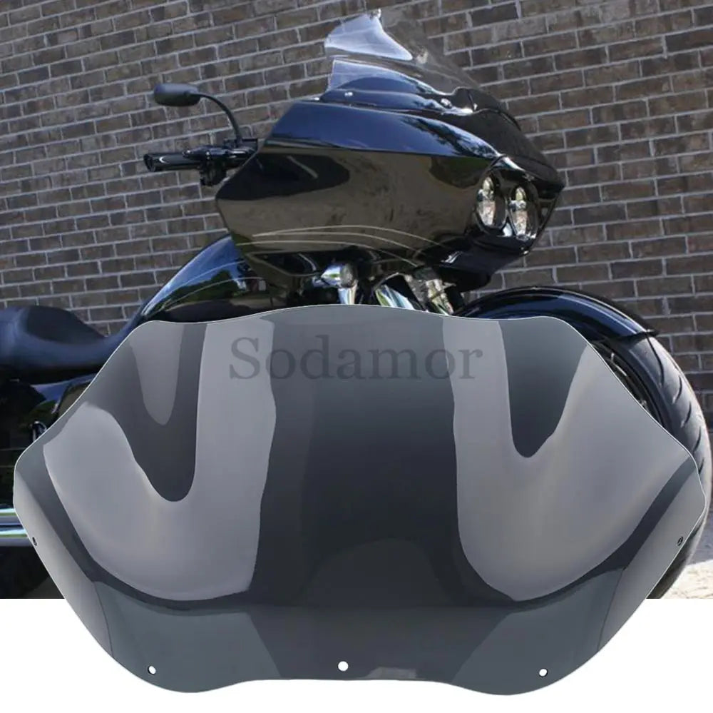 12.5" Windshield Fairing Windscreen Cover For Harley Road Glide  Ultra CVO/SE FLTR/I 1998-2013 Motorcycle Front Wind Deflectors